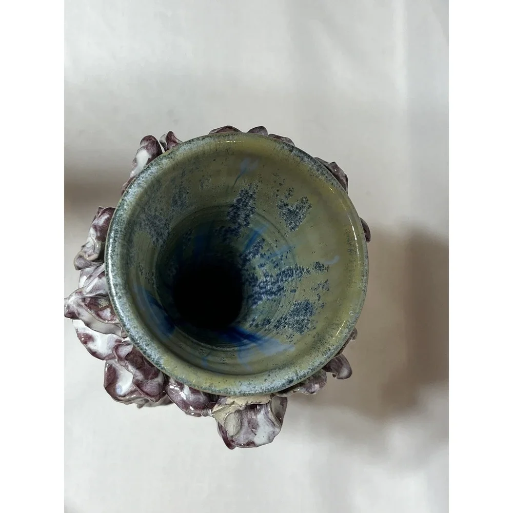 Matthew Solomon Glazed Ceramic Vase New York U.S. 2010 Signed Maison Gerard READ